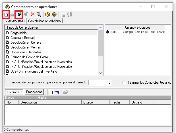 Comprobante de Operacion
