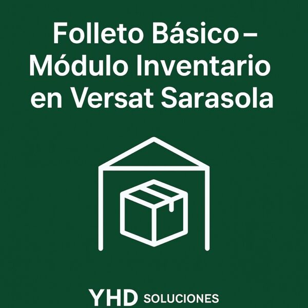 Sin título Folleto básico del módulo Inventario Versat