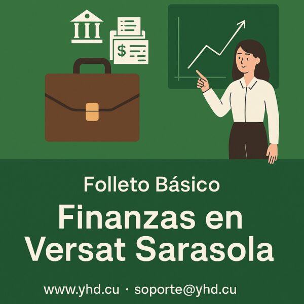 Folleto básico del módulo Finanzas Versat